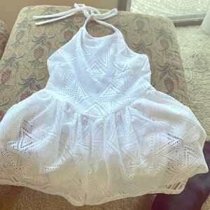 Open back romper/beach coverup